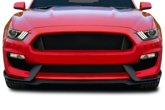 Extreme Dimensions Duraflex GT350 Look Front Bumper Cover Compatible With 2015-2017 Ford Mustang - 1 Piece - 115258