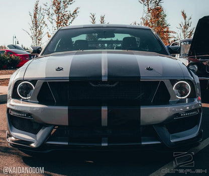 Extreme Dimensions Duraflex GT350 Look Front Bumper Cover Compatible With 2005-2009 Ford Mustang - 1 Piece - 115267