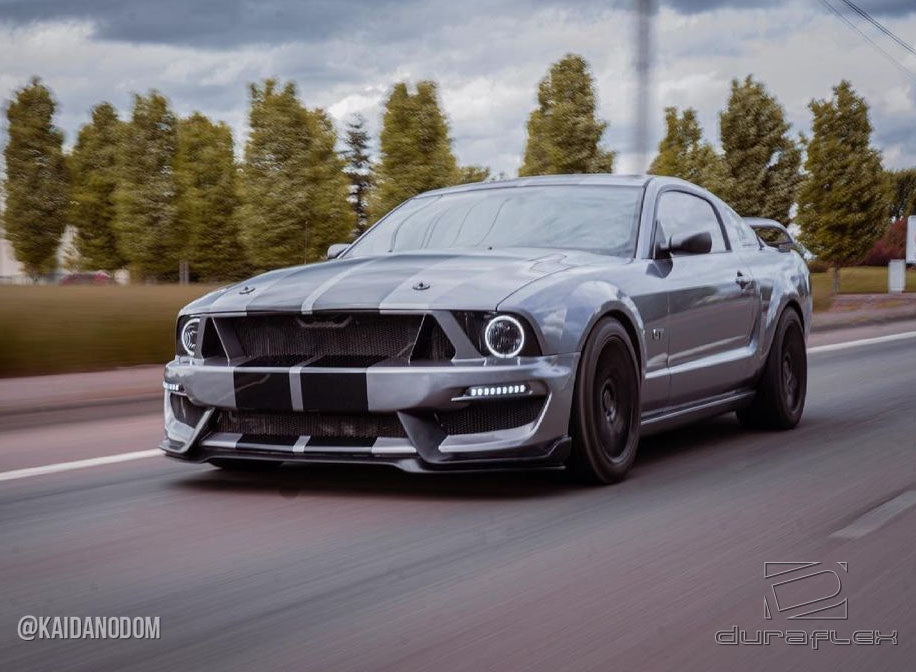 Extreme Dimensions Duraflex GT350 Look Front Bumper Cover Compatible With 2005-2009 Ford Mustang - 1 Piece - 115267