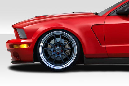Extreme Dimensions Duraflex GT350 V2 Look Front Fenders Compatible With 2005-2009 Ford Mustang - 2 Piece - 115269