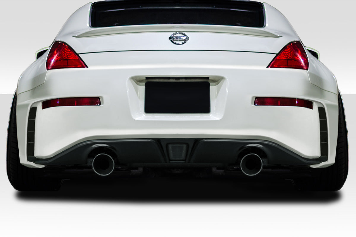 Extreme Dimensions Duraflex N4 Rear Bumper Cover Compatible With 2003-2008 Nissan 350Z - 1 Piece - 115273