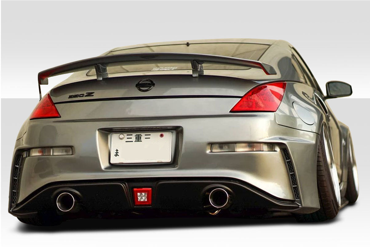 Extreme Dimensions Duraflex N4 Rear Bumper Cover Compatible With 2003-2008 Nissan 350Z - 1 Piece - 115273