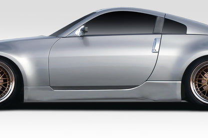 Extreme Dimensions Duraflex N4 Side Skirts Compatible With 2003-2008 Nissan 350Z - 2 Piece - 115274