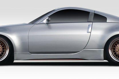 Extreme Dimensions Duraflex N4 Side Skirts Compatible With 2003-2008 Nissan 350Z - 2 Piece - 115274