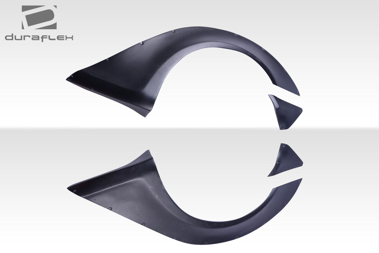 Extreme Dimensions Duraflex MSR V2 70MM Rear Fender Flares Compatible With 2010-2016 Hyundai Genesis - 4 Piece - 115276