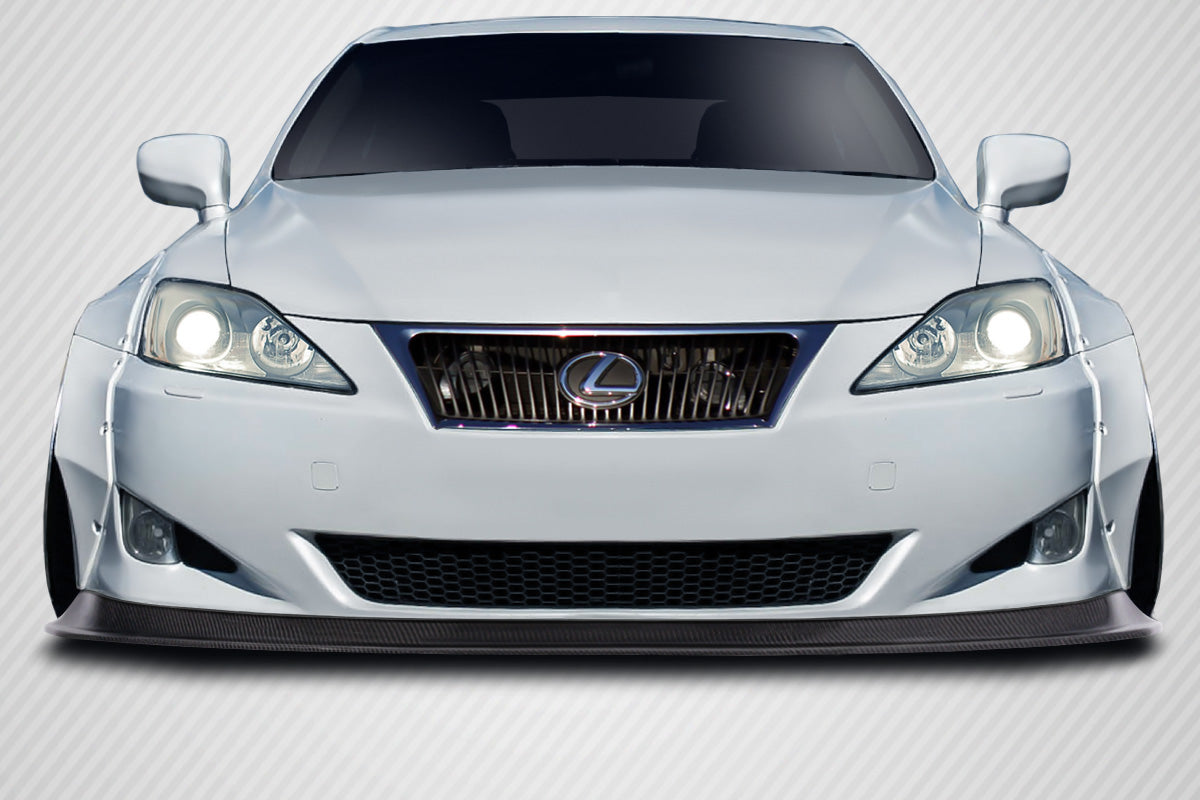 Carbon Creations MSR Front Lip Spoiler Compatible With 2006-2008 Lexus IS - 1 Piece - 115280
