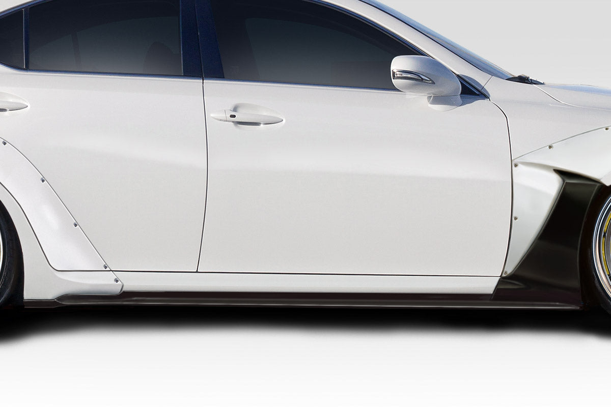 Extreme Dimensions Duraflex MSR Side Skirts Compatible With 2006-2010 Lexus IS - 2 Piece - 115281