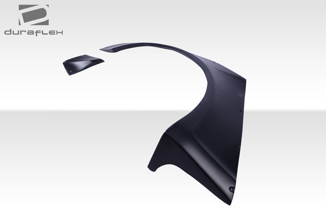 Extreme Dimensions Duraflex MSR V2 50MM Front Fenders Flare Compatible With 2010-2016 Hyundai Genesis - 4 Piece - 115292