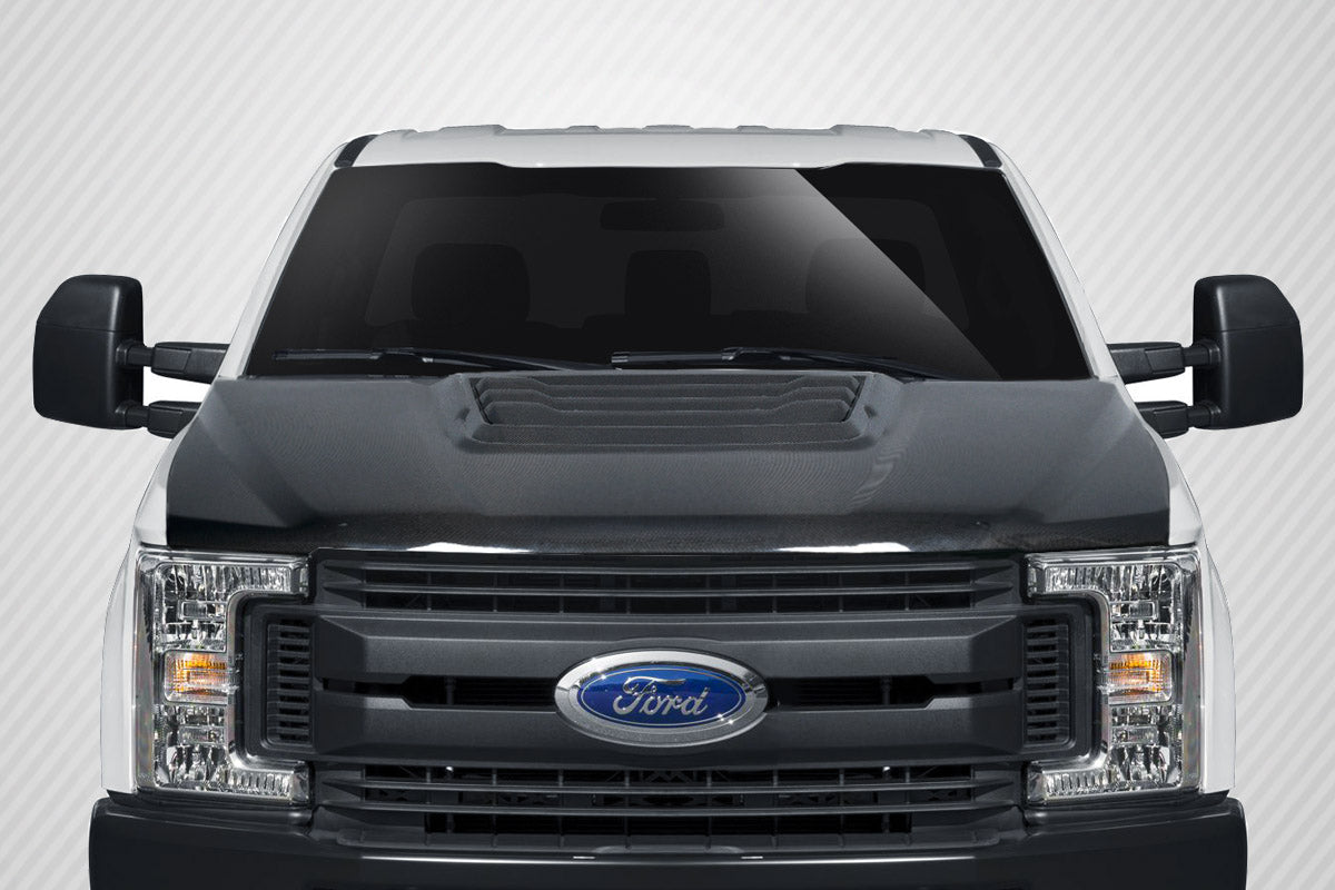 Carbon Creations Raptor Look Hood Compatible With 2017-2022 Ford Super Duty F250 F350 F450 - 115302