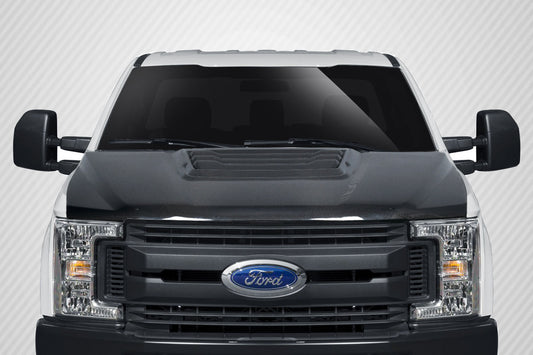 Carbon Creations Raptor Look Hood Compatible With 2017-2022 Ford Super Duty F250 F350 F450 - 115302