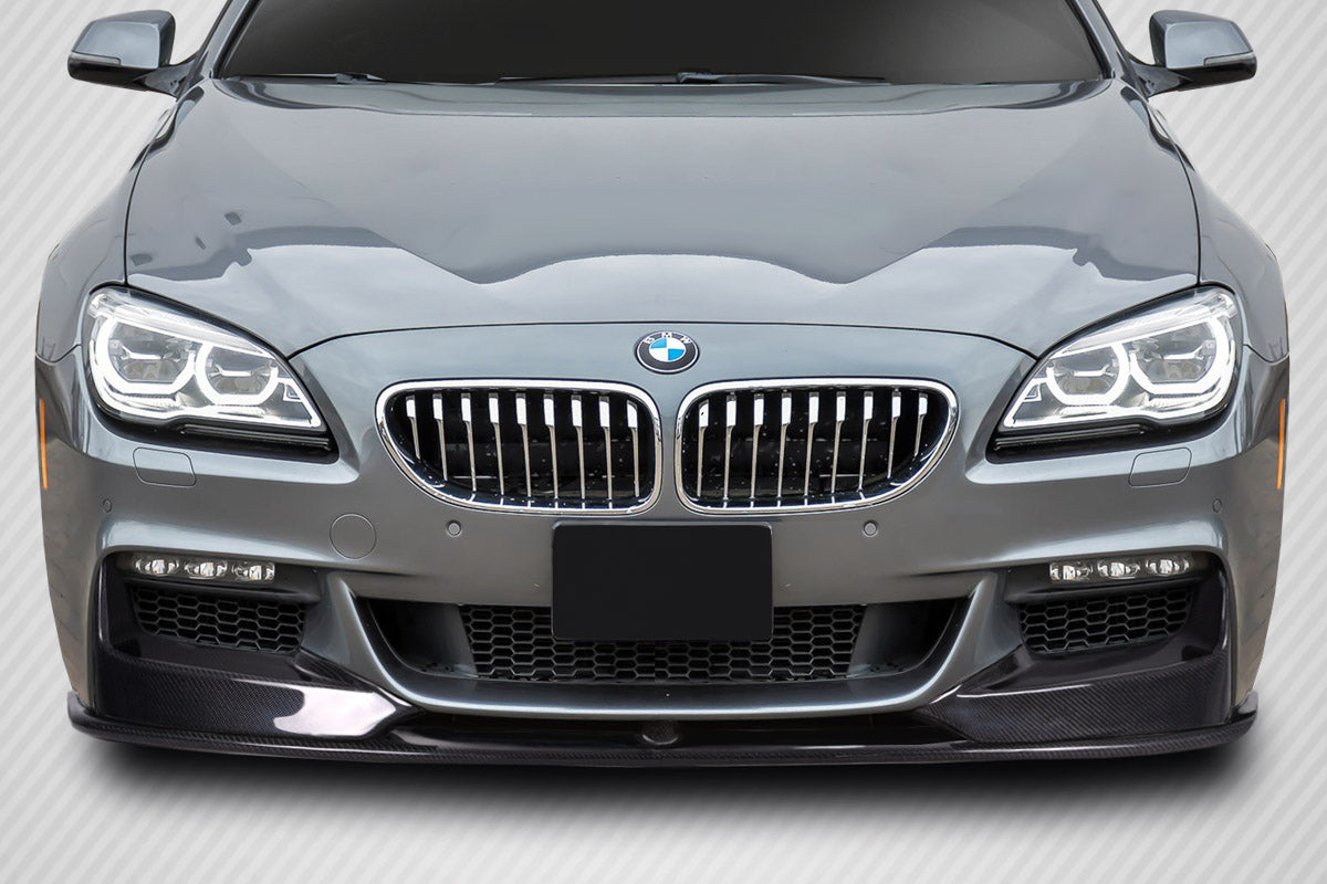 Carbon Creations M Tech Front Lip Spoiler Compatible With 2011-2019 BMW 6 Series - 3 Piece - 115304