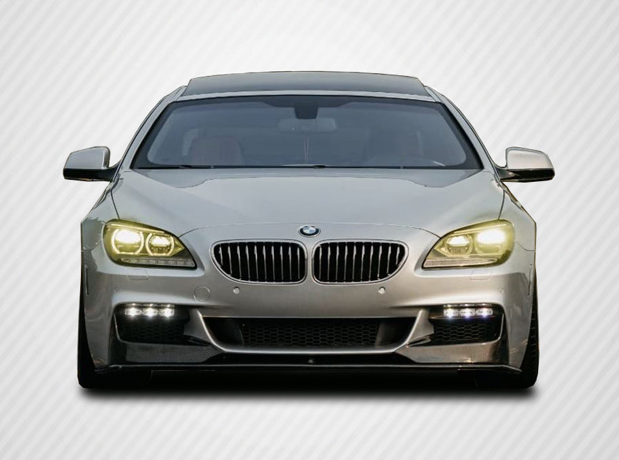 Carbon Creations M Tech Front Lip Spoiler Compatible With 2011-2019 BMW 6 Series - 3 Piece - 115304