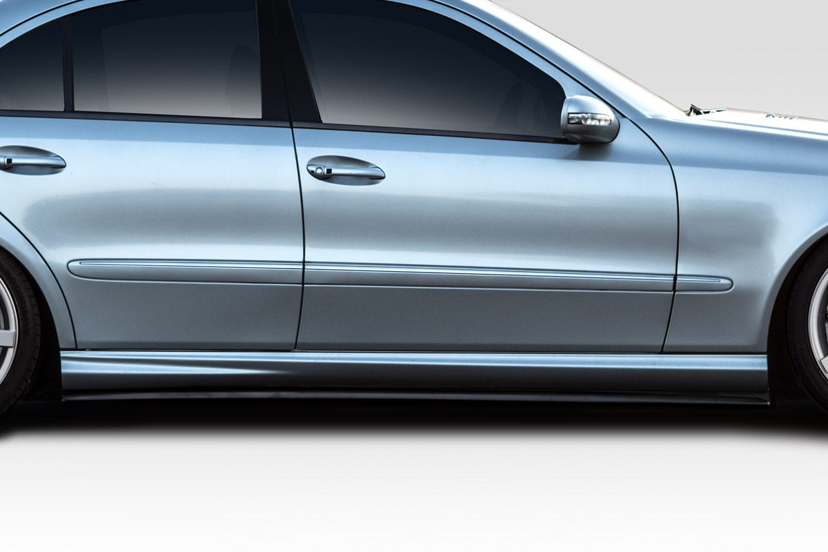 Extreme Dimensions Duraflex L Sport Side Skirts Compatible With 2003-2009 Mercedes E Class - 2 Piece - 115305