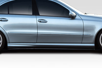 Extreme Dimensions Duraflex L Sport Side Skirts Compatible With 2003-2009 Mercedes E Class - 2 Piece - 115305