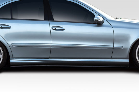 Extreme Dimensions Duraflex L Sport Side Skirts Compatible With 2003-2009 Mercedes E Class - 2 Piece - 115305