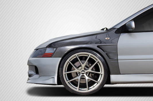 Carbon Creations C-Speed Fender Compatible With 2003-2006 Mitsubishi Evolution - 2 Piece - 115307