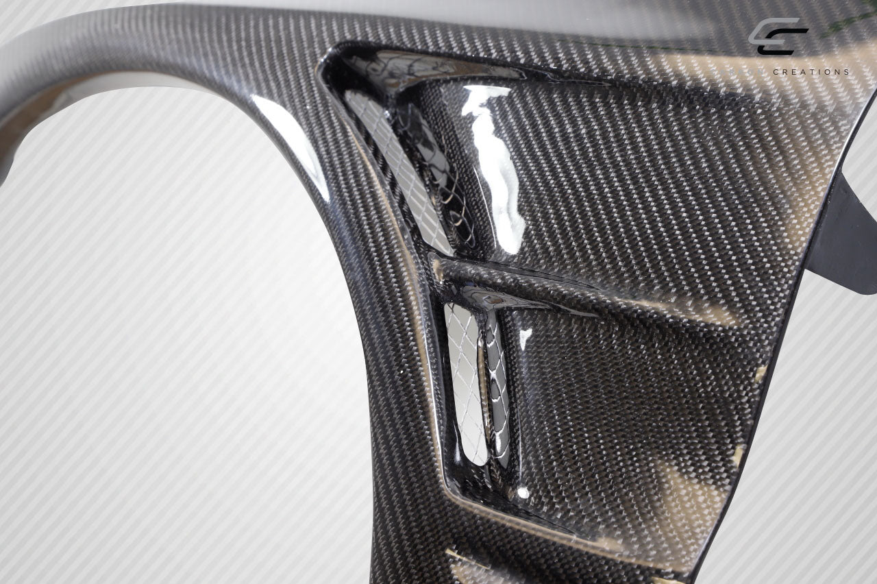 Carbon Creations C-Speed Fender Compatible With 2003-2006 Mitsubishi Evolution - 2 Piece - 115307