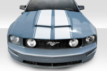 Extreme Dimensions Duraflex CVX Ram Air Hood Compatible With 2005-2009 Ford Mustang - 1 Piece - 115317