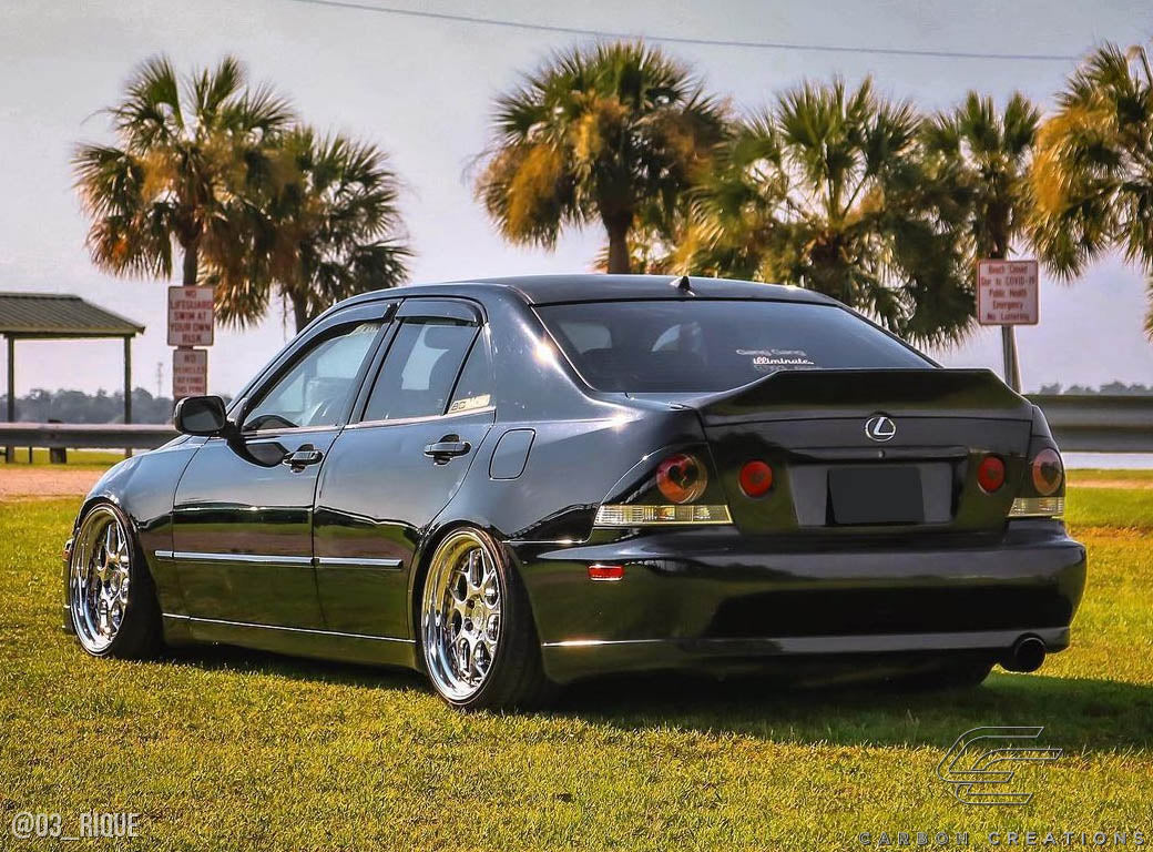 Carbon Creations Blade Wing Spoiler Compatible With 2000-2005 Lexus IS - 1 Piece - 115329