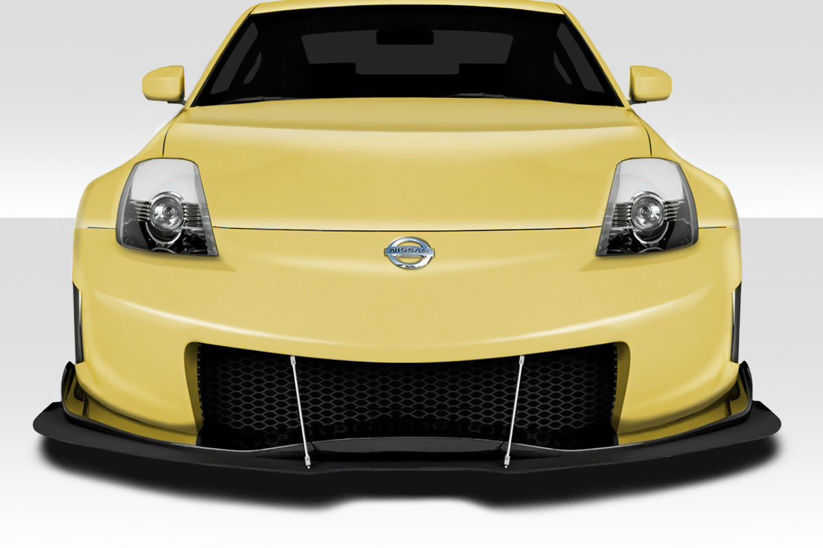 Extreme Dimensions Duraflex NV3 Front Lip Spoiler Splitter Compatible With 2003-2008 Nissan 350Z Z33 - 3 Piece - 3 Piece - 115340