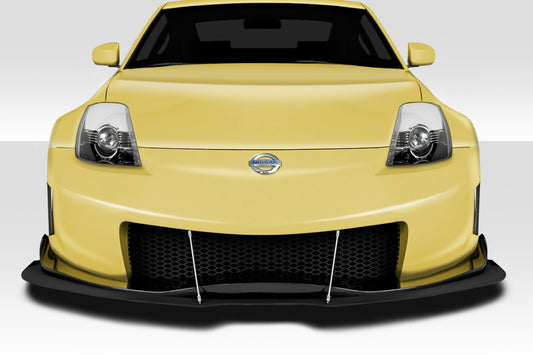 Extreme Dimensions Duraflex NV3 Front Lip Spoiler Splitter Compatible With 2003-2008 Nissan 350Z Z33 - 3 Piece - 3 Piece - 115340