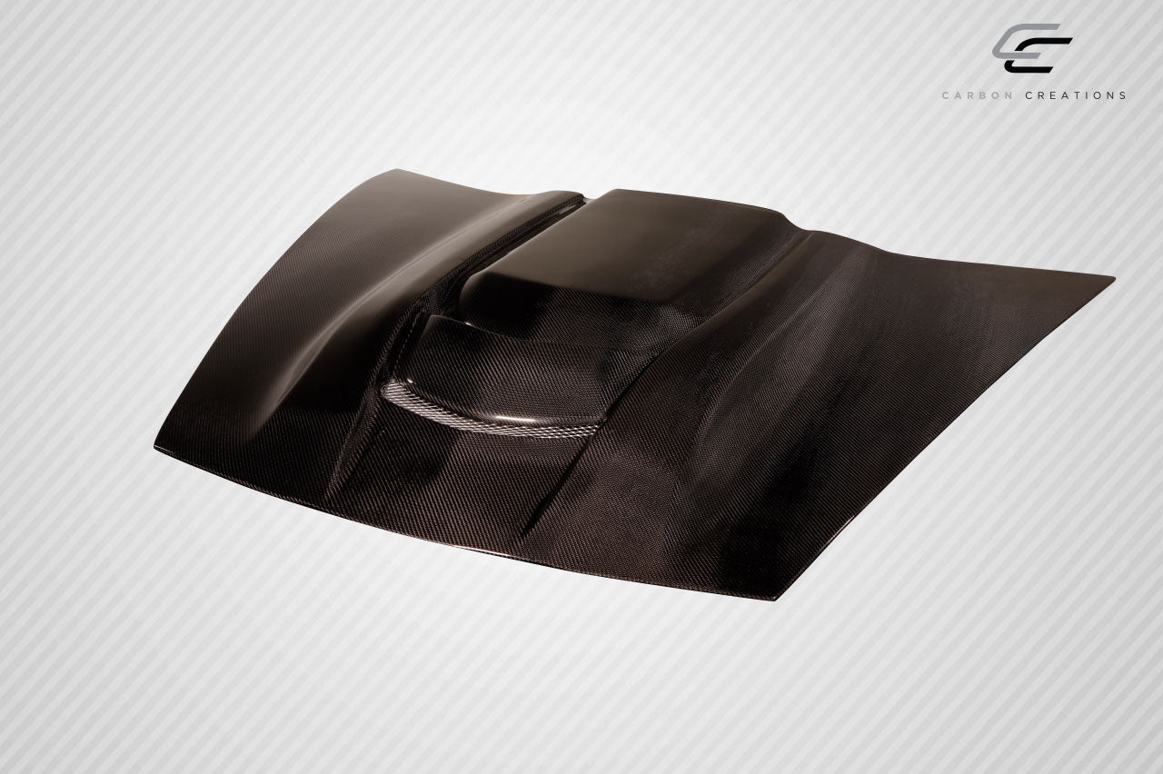 Carbon Creations ZR1 V2 Hood Compatible With 2005-2013 Chevrolet Corvette - 1 Piece - 115346