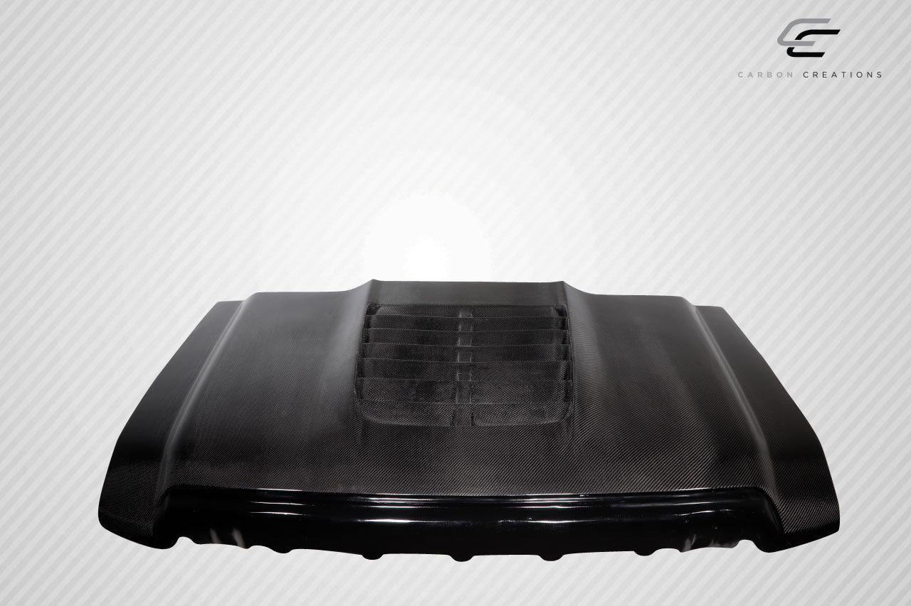 Carbon Creations GT500 V2 Hood Compatible With 2008-2010 Ford Super Duty - 1 Piece - 115350