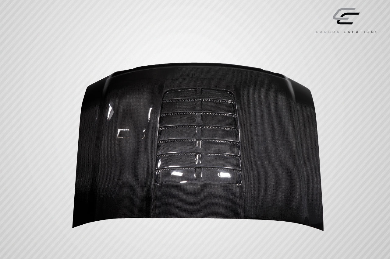 Carbon Creations GT500 V2 Hood Compatible With 2008-2010 Ford Super Duty - 1 Piece - 115350