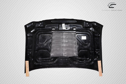 Carbon Creations GT500 V2 Hood Compatible With 2008-2010 Ford Super Duty - 1 Piece - 115350