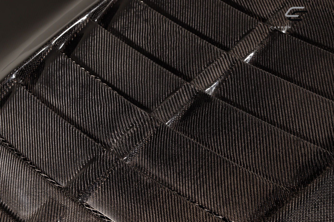 Carbon Creations GT500 V2 Hood Compatible With 2011-2016 Ford Super Duty - 1 Piece - 115365