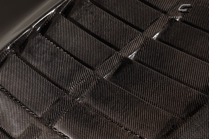 Carbon Creations GT500 V2 Hood Compatible With 2011-2016 Ford Super Duty - 1 Piece - 115365