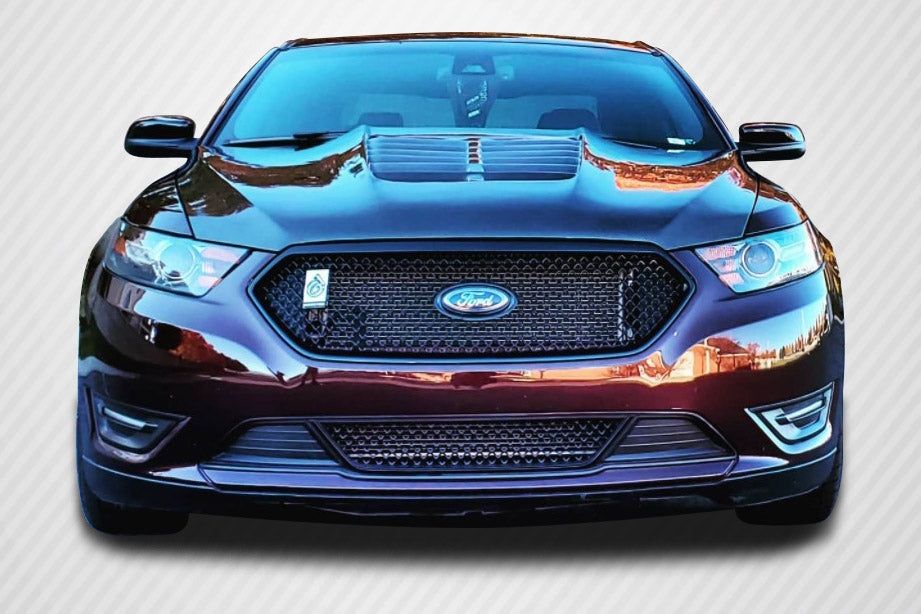 Carbon Creations GT500 V2 Hood Compatible With 2013-2019 Ford Taurus - 1 Piece - 115367