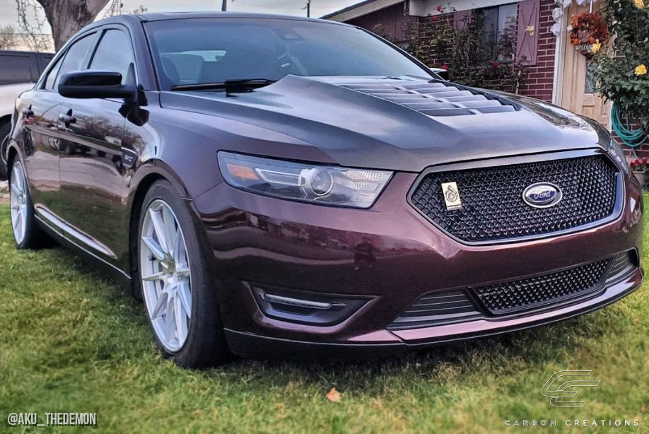 Carbon Creations GT500 V2 Hood Compatible With 2013-2019 Ford Taurus - 1 Piece - 115367