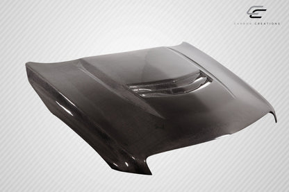 Carbon Creations V Look Hood Compatible With 2012-2019 Cadillac ATS - 1 Piece - 115376