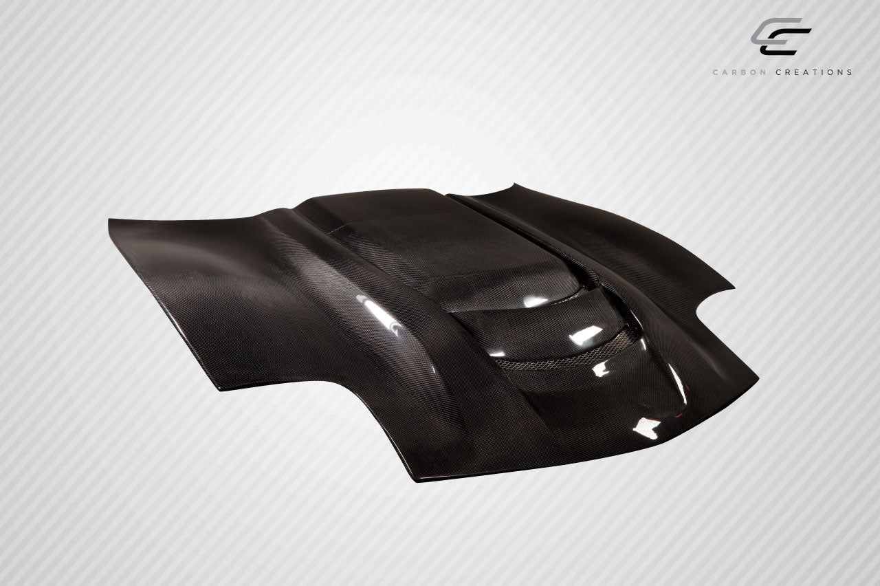 Carbon Creations ZR1 V2 Hood Compatible With 1997-2004 Chevrolet Corvette - 1 Piece - 115378