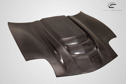 Carbon Creations ZR1 V2 Hood Compatible With 1997-2004 Chevrolet Corvette - 1 Piece - 115378
