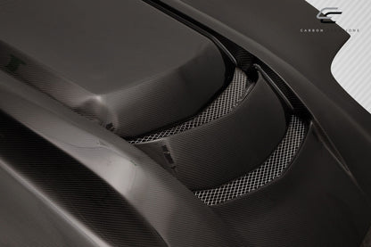 Carbon Creations ZR1 V2 Hood Compatible With 1997-2004 Chevrolet Corvette - 1 Piece - 115378