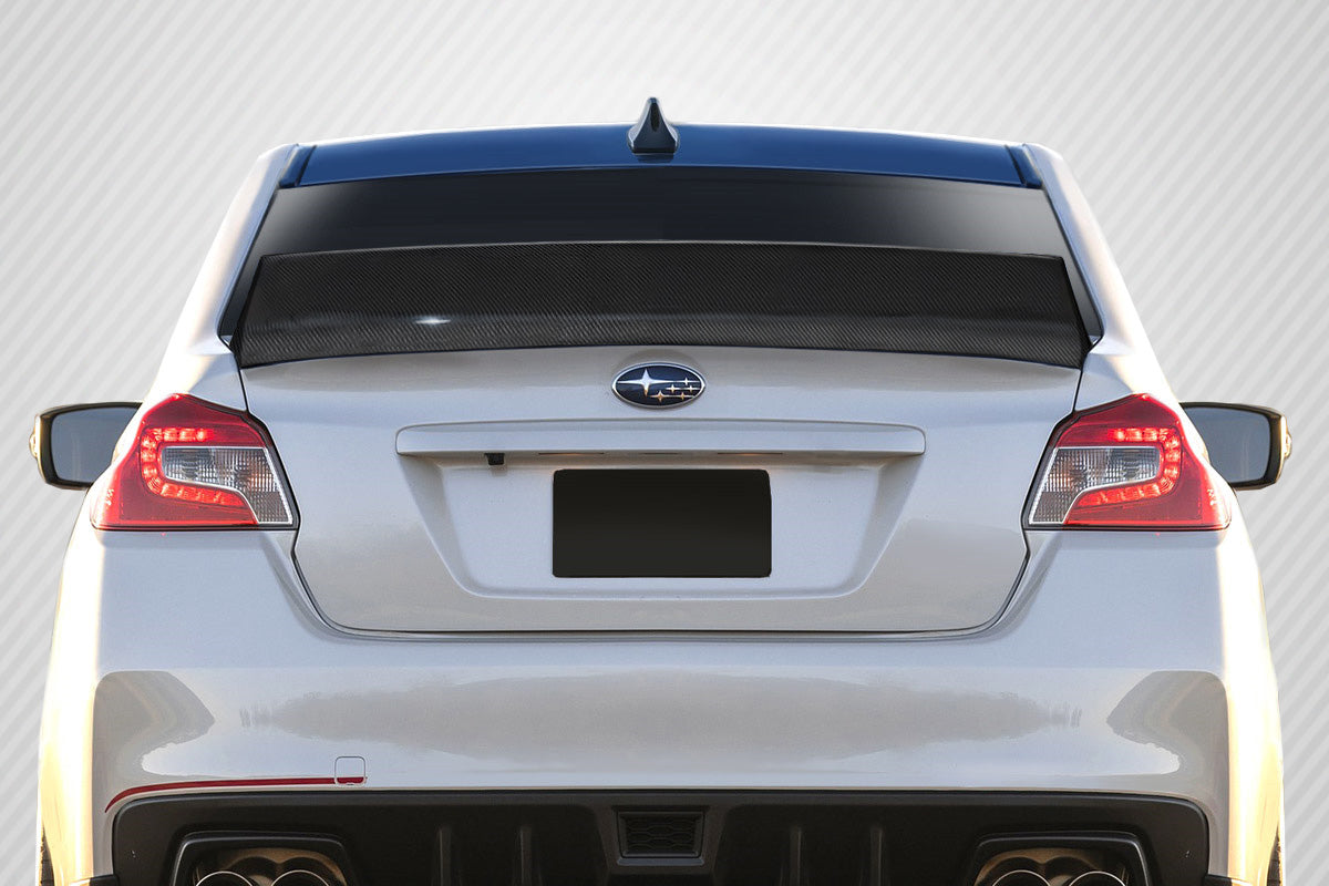 Carbon Creations Duckbill Rear Wing Spoiler Compatible With 2015-2021 Subaru WRX - 1 Piece - 115384