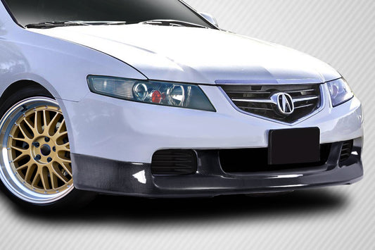 Carbon Creations J-Spec Front Lip Spoiler Compatible With 2004-2005 Acura TSX - 1 Piece - 115426