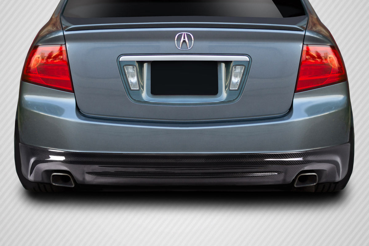 Carbon Creations Aspec Look Rear Lip Add On Spoiler Compatible With 2004-2008 Acura TL - 1 Piece - 115429