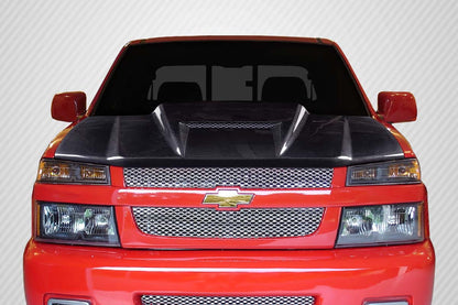 Carbon Creations Ram Air Hood Compatible With 2004-2012 Chevrolet Colorado - 1 Piece - 115431