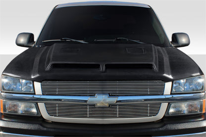 Carbon Creations GT500 Hood Compatible With 2002-2006 Chevrolet Avalanche 03-05 Silverado - 1 Piece - 115433