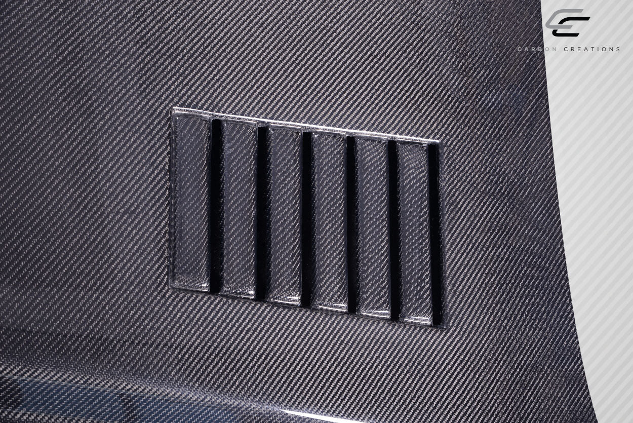 Carbon Creations GT500 Hood Compatible With 2002-2006 Chevrolet Avalanche 03-05 Silverado - 1 Piece - 115433