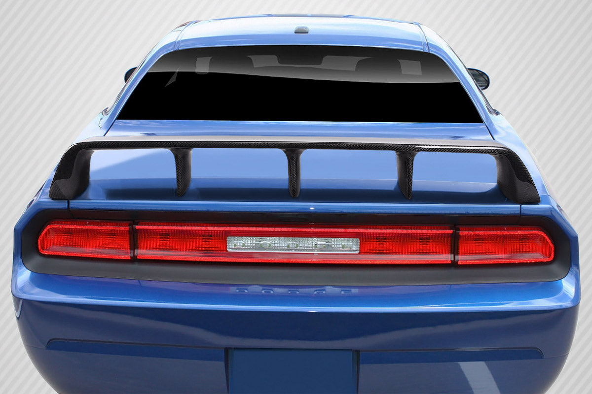 Carbon Creations CVX Wing Spoiler Compatible With 2008-2023 Dodge Challenger - 1 Piece - 115435