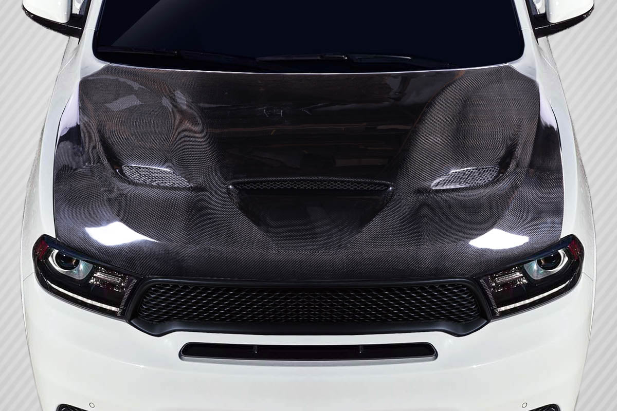Carbon Creations SRT Hellcat Look Hood Compatible With 2011-2023 Dodge Durango - 115436