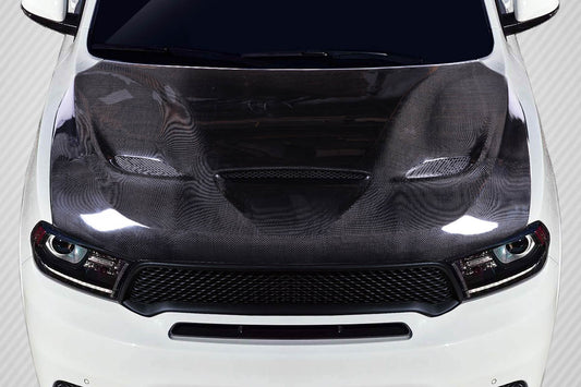 Carbon Creations SRT Hellcat Look Hood Compatible With 2011-2023 Dodge Durango - 115436