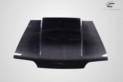 Carbon Creations 2" Cowl Hood Compatible With 1987-1993 Ford Mustang - 1 Piece - 115439