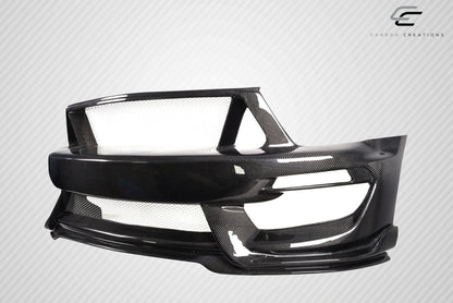 Carbon Creations GT350 Look Front Bumper Cover Compatible With 2005-2009 Ford Mustang - 1 Piece - 115441