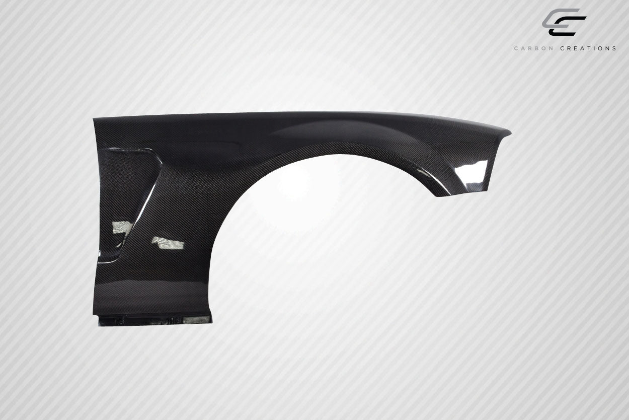 Carbon Creations GT350 Look Front Fenders Compatible With 2005-2009 Ford Mustang - 2 Piece - 115442