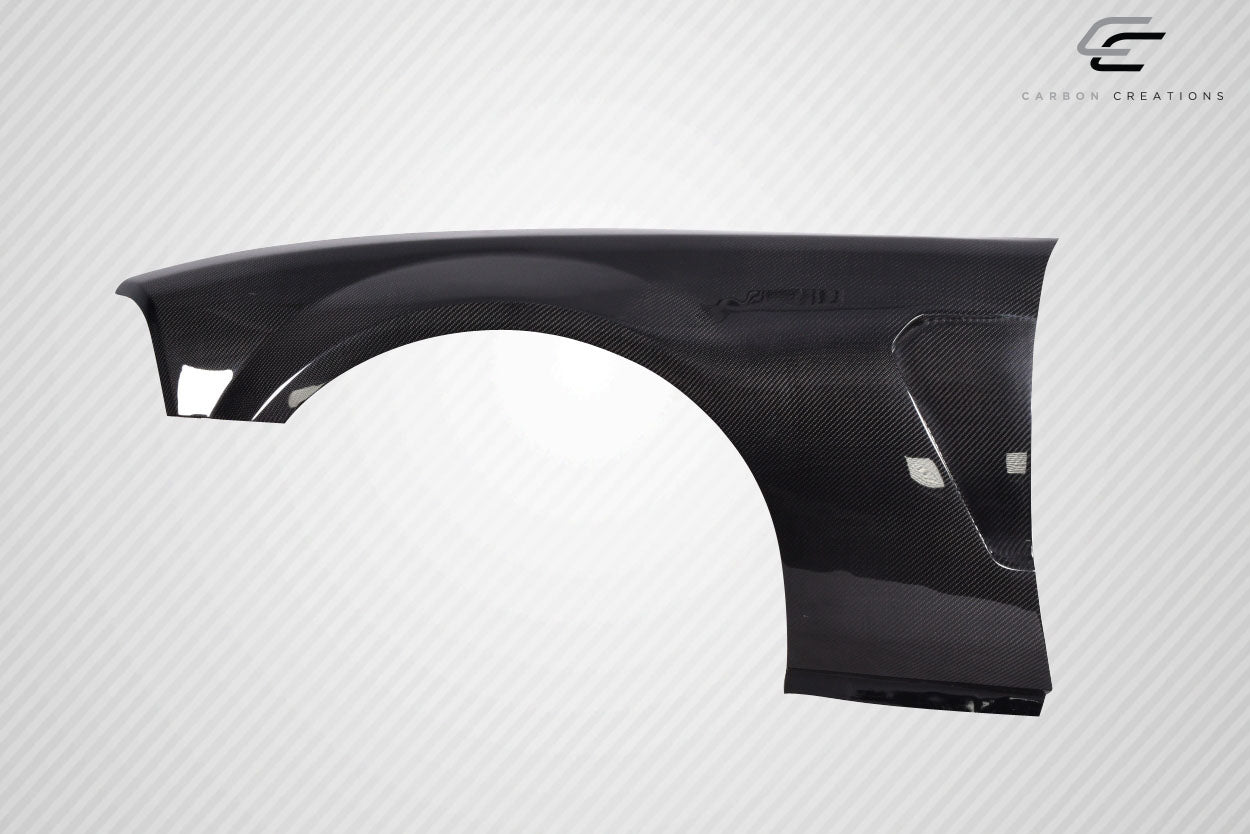 Carbon Creations GT350 Look Front Fenders Compatible With 2005-2009 Ford Mustang - 2 Piece - 115442